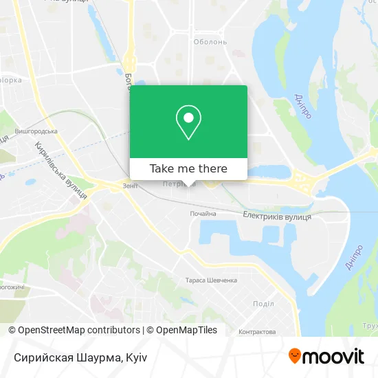 Сирийская Шаурма map