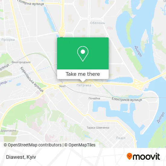Карта Diawest