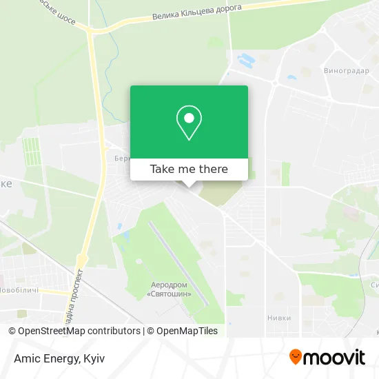 Карта Amic Energy