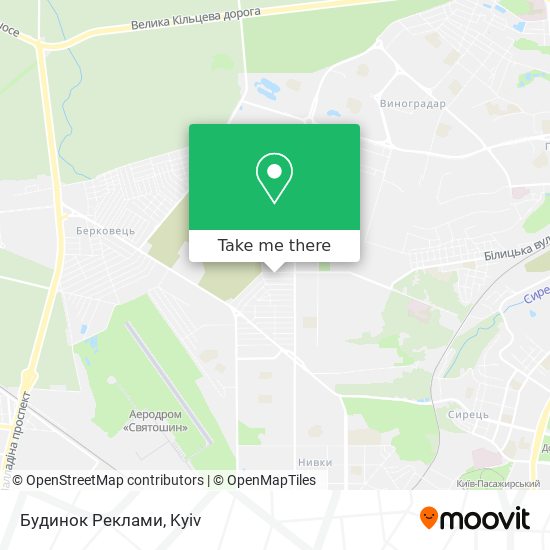 Будинок Реклами map