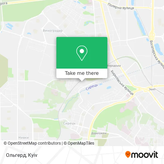Карта Ольгерд