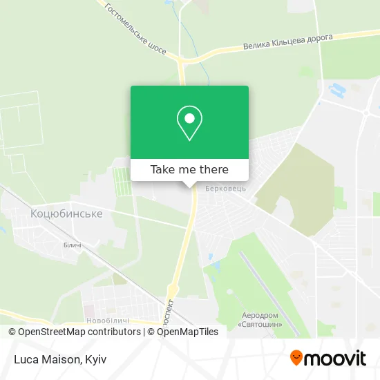 Карта Luca Maison