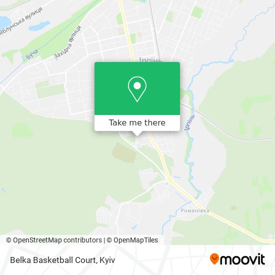 Belka Basketball Court map