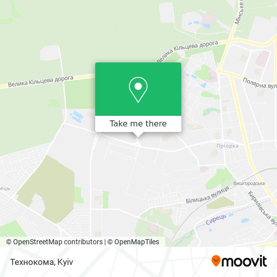 Технокома map