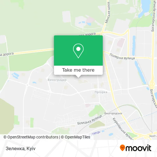 Зеленка map