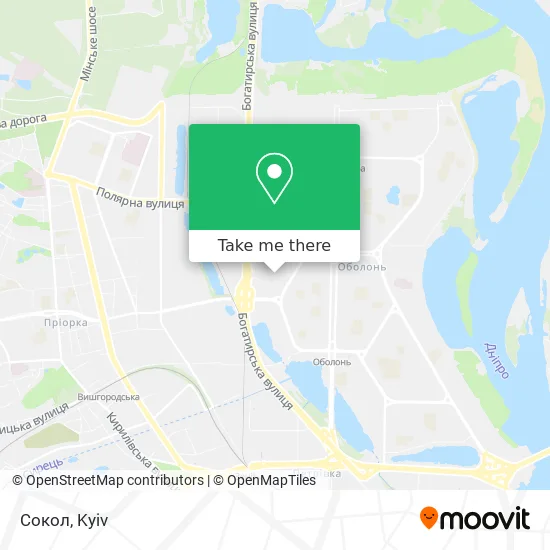 Карта Сокол