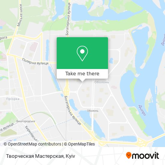 Творческая Мастерская map