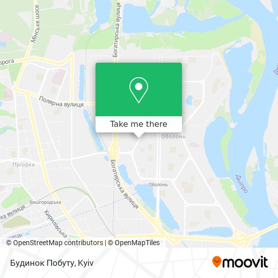 Будинок Побуту map