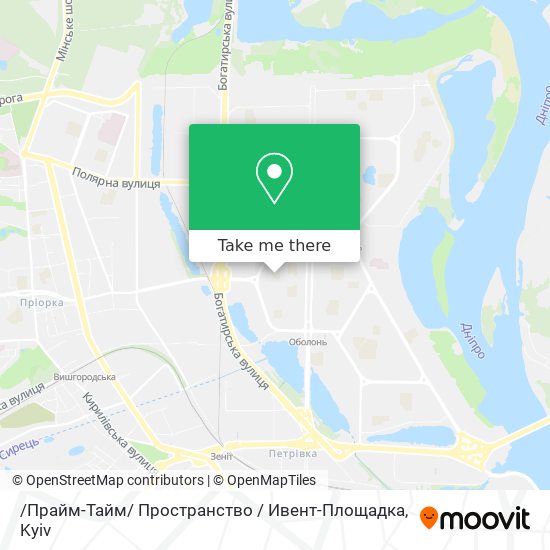 /Прайм-Тайм/ Пространство / Ивент-Площадка map