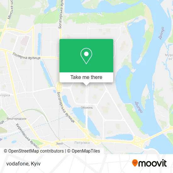 Карта vodafone