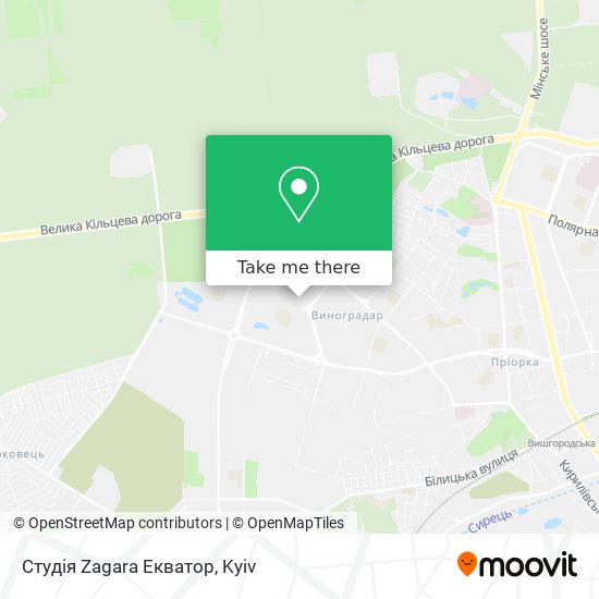 Студія Zagara Екватор map