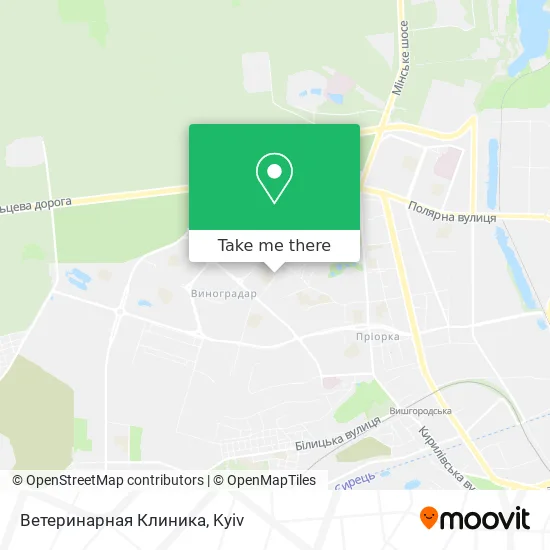 Ветеринарная Клиника map