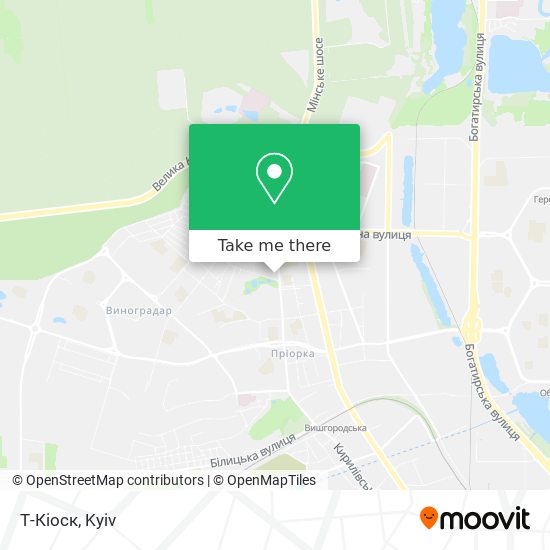 Т-Кіоск map