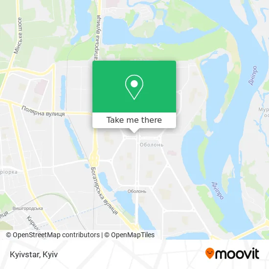 Карта Kyivstar