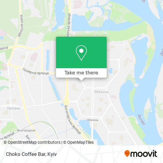 Choko Coffee Bar map