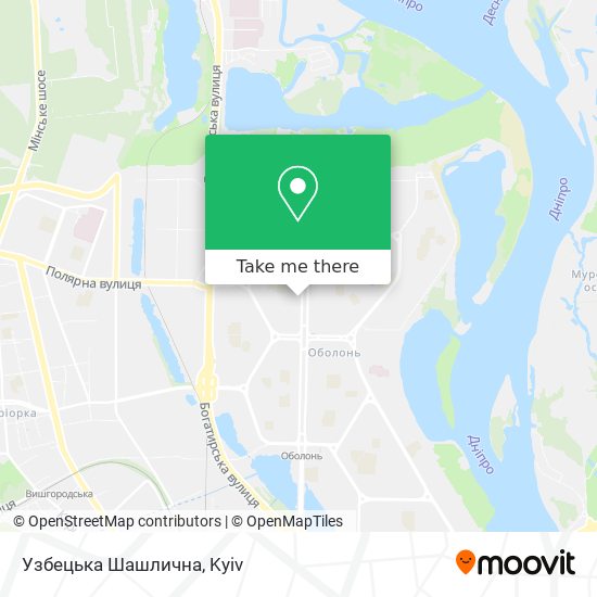 Узбецька Шашлична map