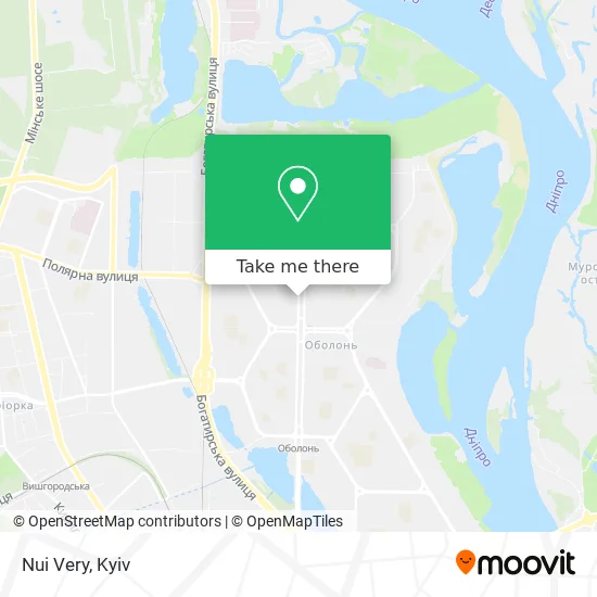 Карта Nui Very