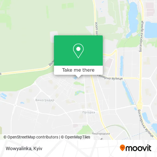 Карта Wowyalinka