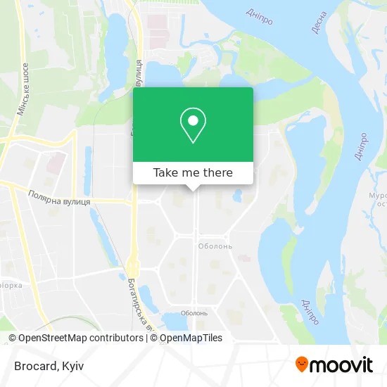 Карта Brocard