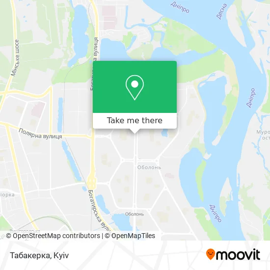 Карта Табакерка