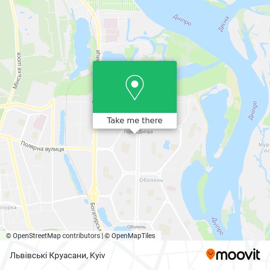 Львівські Круасани map