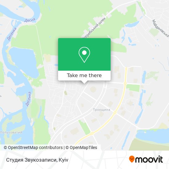 Студия Звукозаписи map