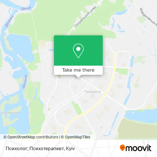 Психолог, Психотерапевт map