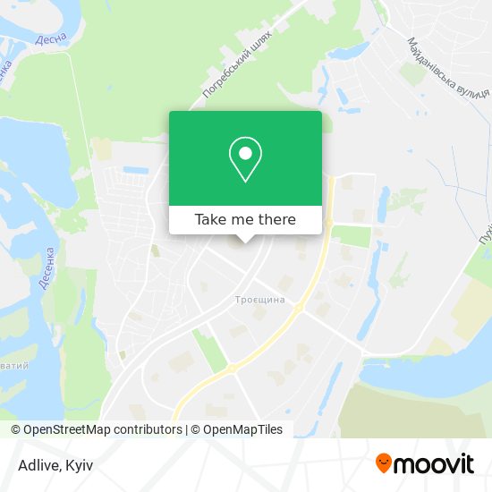 Adlive map