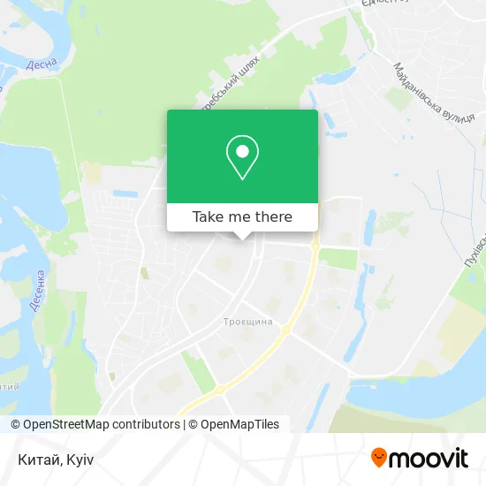 Карта Китай