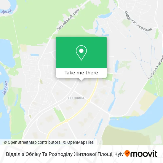 Відділ з Обліку Та Розподілу Житлової Площі map