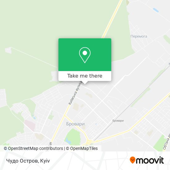 Чудо Остров map