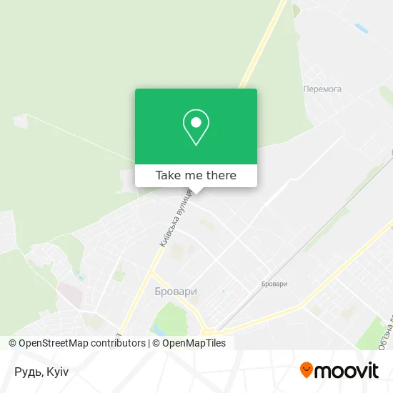 Рудь map