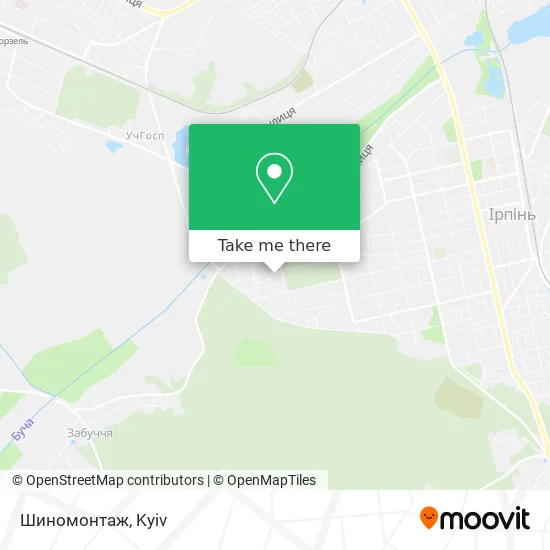 Шиномонтаж map