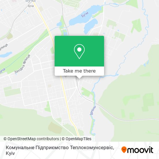Комунальне Підприємство Теплокомунсервіс map