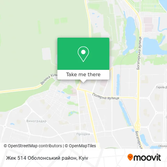 Жек 514 Оболонський район map