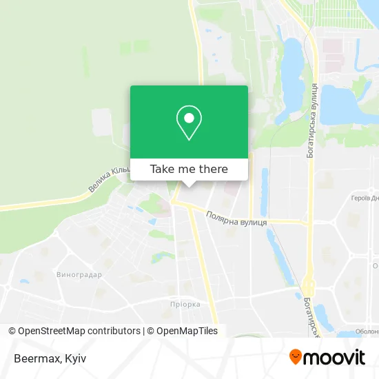 Карта Beermax