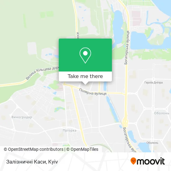 Залізничні Каси map