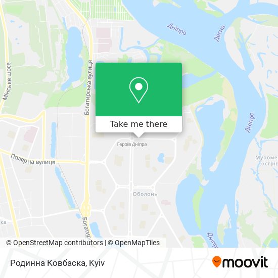 Родинна Ковбаска map