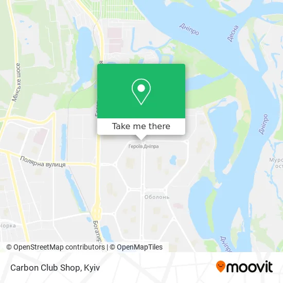 Карта Carbon Club Shop