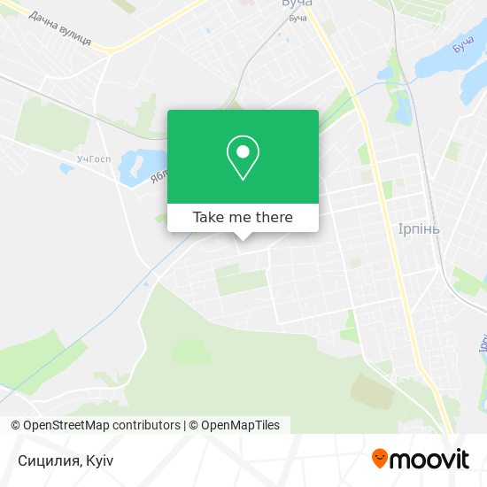 Сицилия map