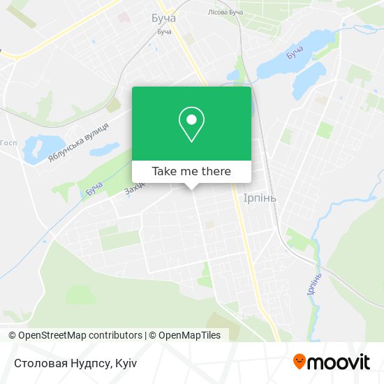 Столовая Нудпсу map