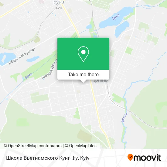 Карта Школа Вьетнамского Кунг-Фу