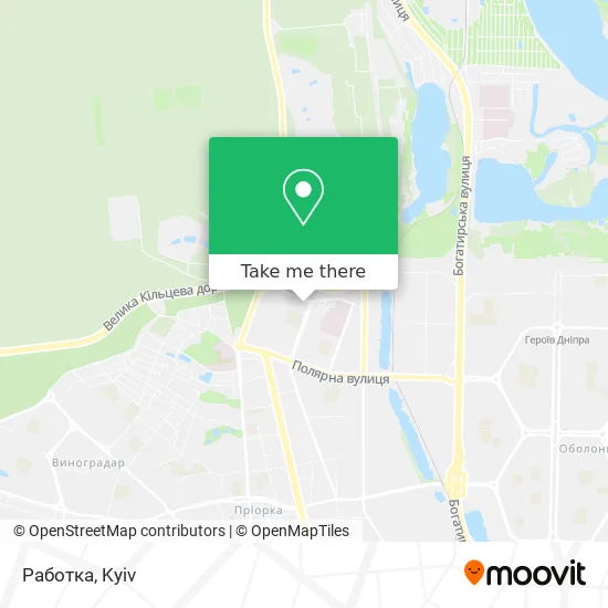 Карта Работка