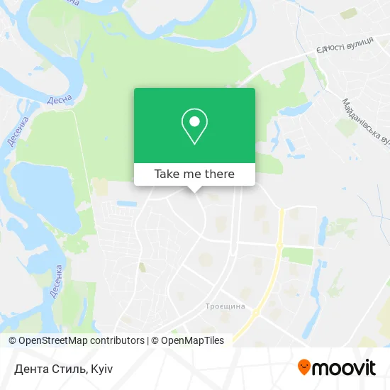 Карта Дента Стиль