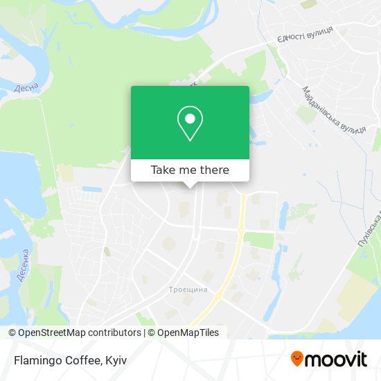 Flamingo Coffee map