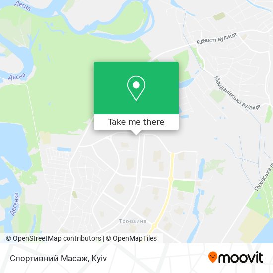 Спортивний Масаж map