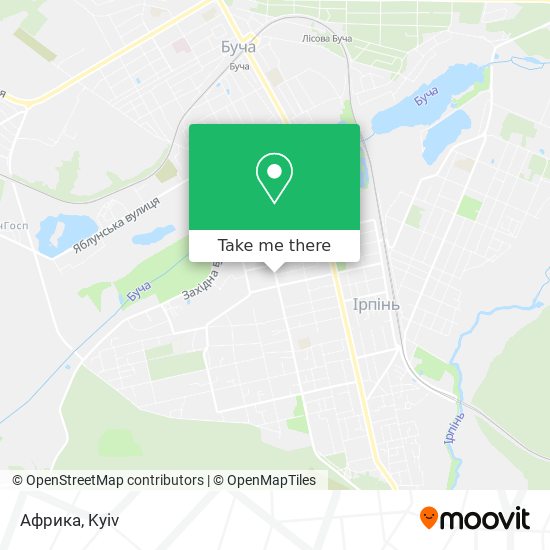 Африка map
