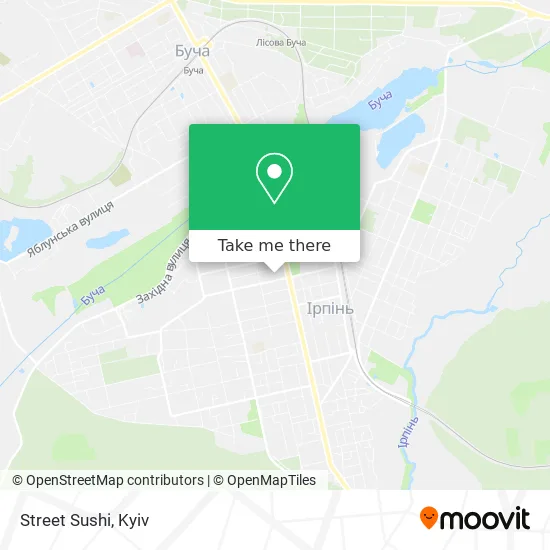 Карта Street Sushi