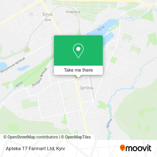 Карта Apteka 17 Farmart Ltd
