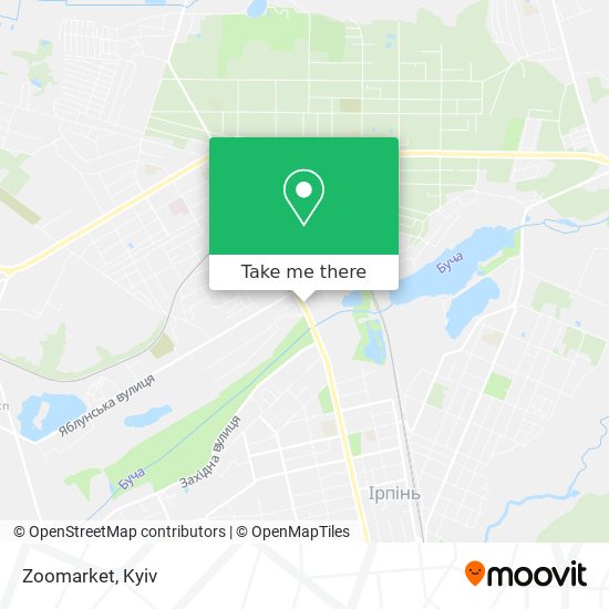Карта Zoomarket